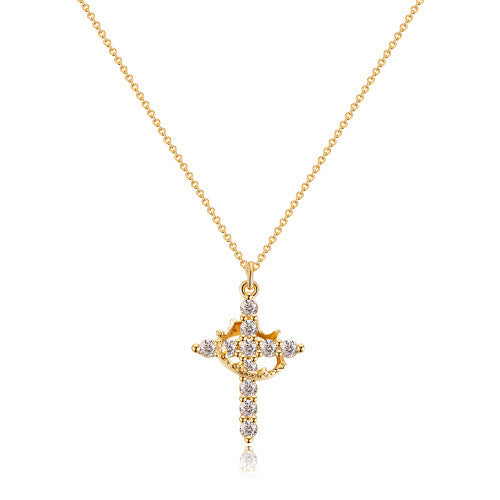 HisCrown™ Cross & Crown Necklace