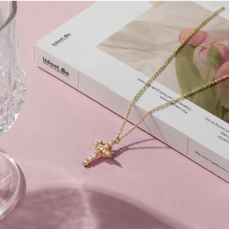 HisCrown™ Cross & Crown Necklace